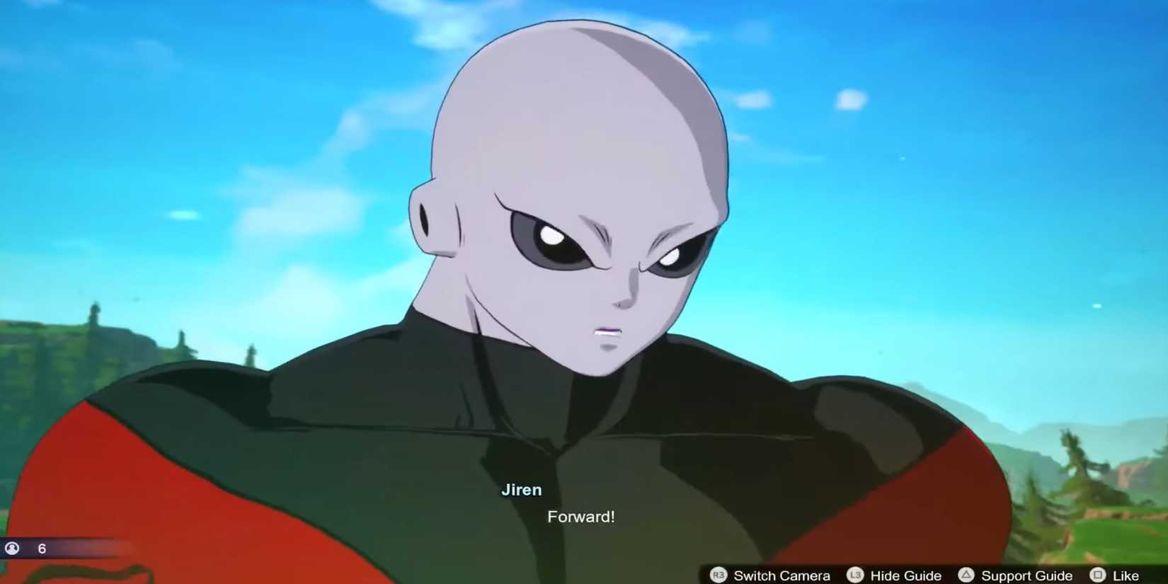 Dragon Ball Sparking Zero Jiren dialogue
