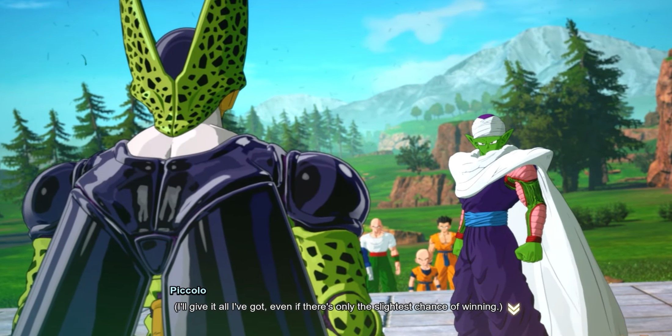 Dragon Ball Sparking Zero Piccolo vs Cell