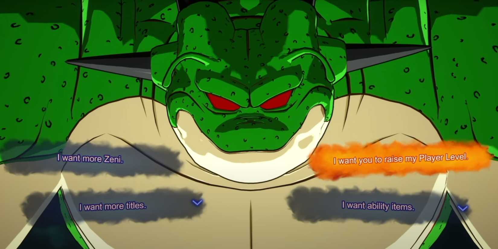 Dragon Ball Sparking Zero Porunga Level Wish