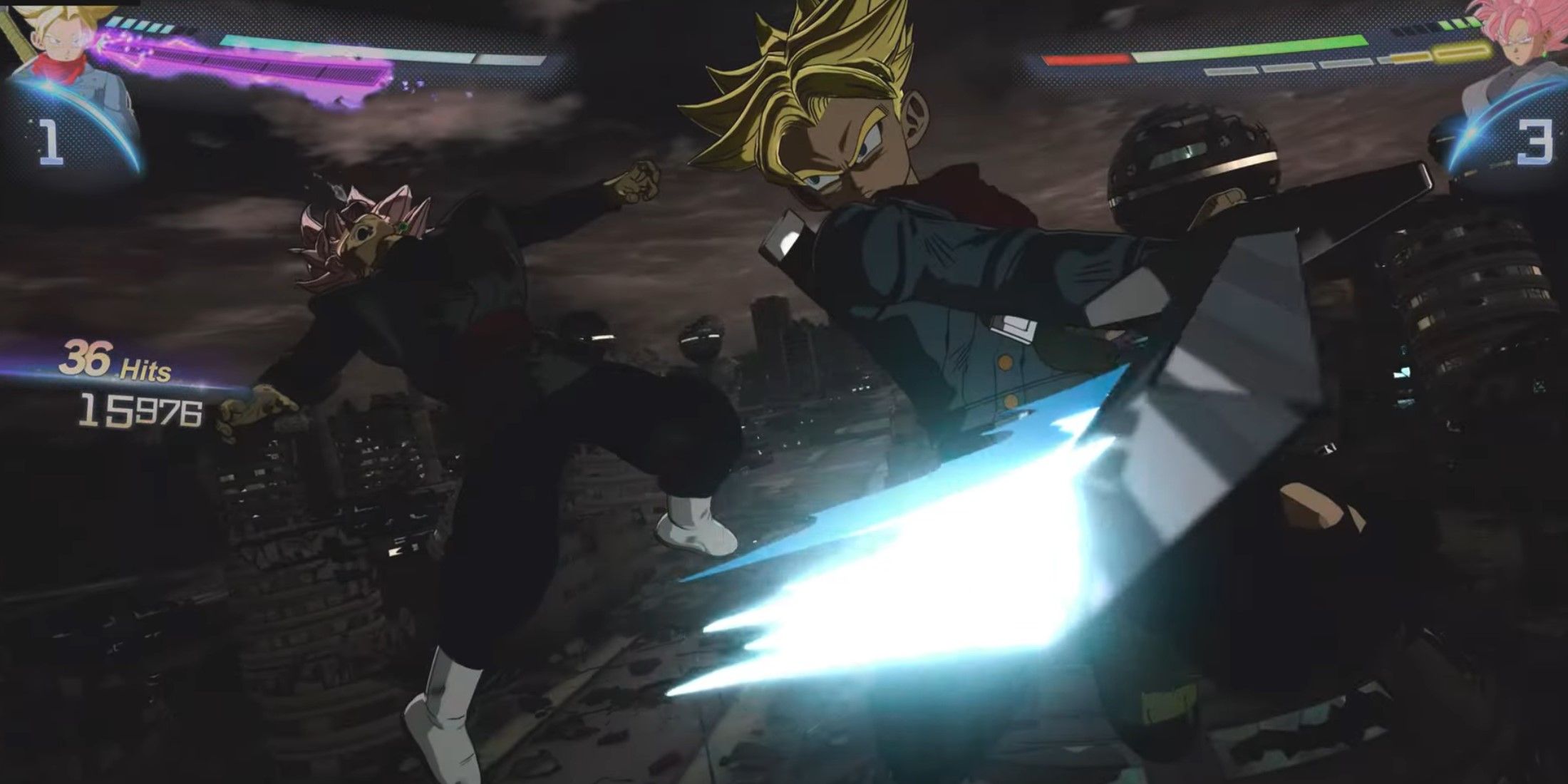 Dragon Ball Sparking Zero Trunks vs Goku Black