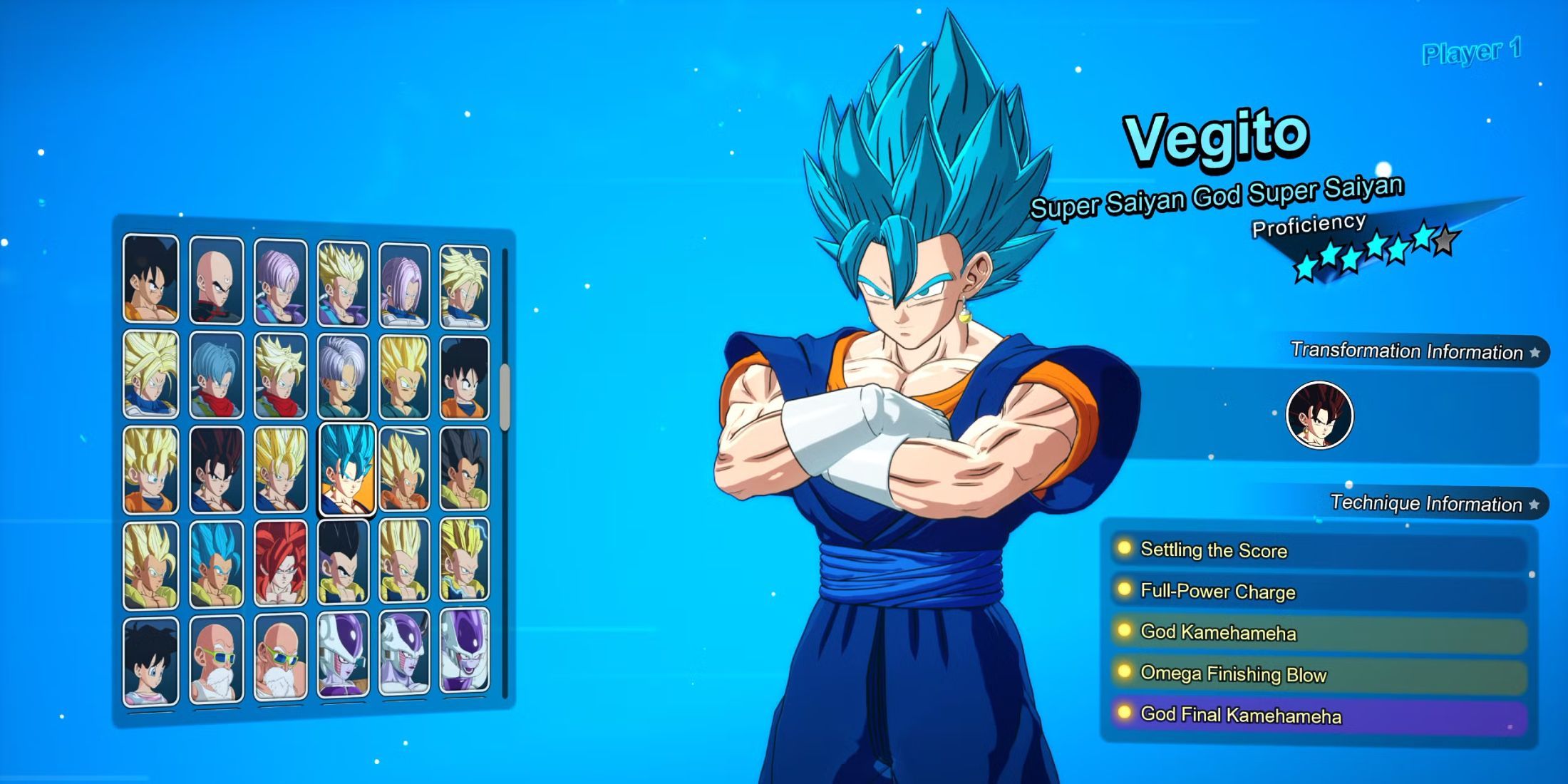 dragon ball sparking zero vegito