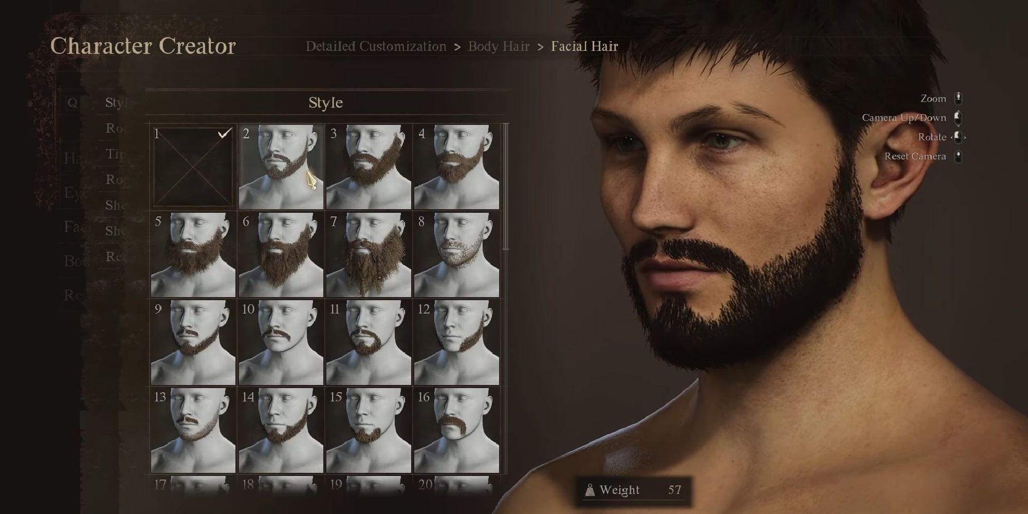 Character creation in Dragon's Dogma 2