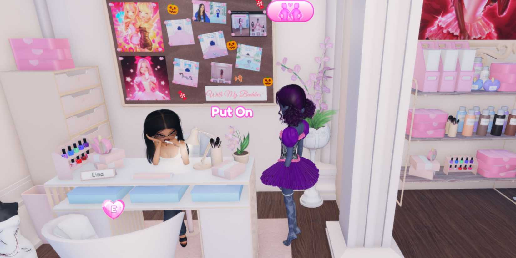 Dress to Impress Lina NPC