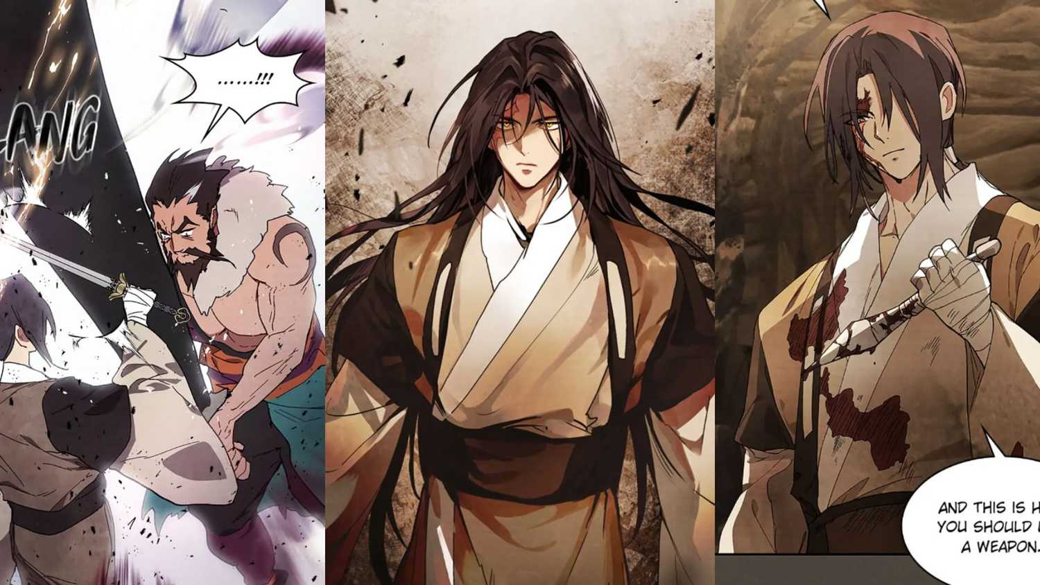 段羽仙が敵と対峙する場面