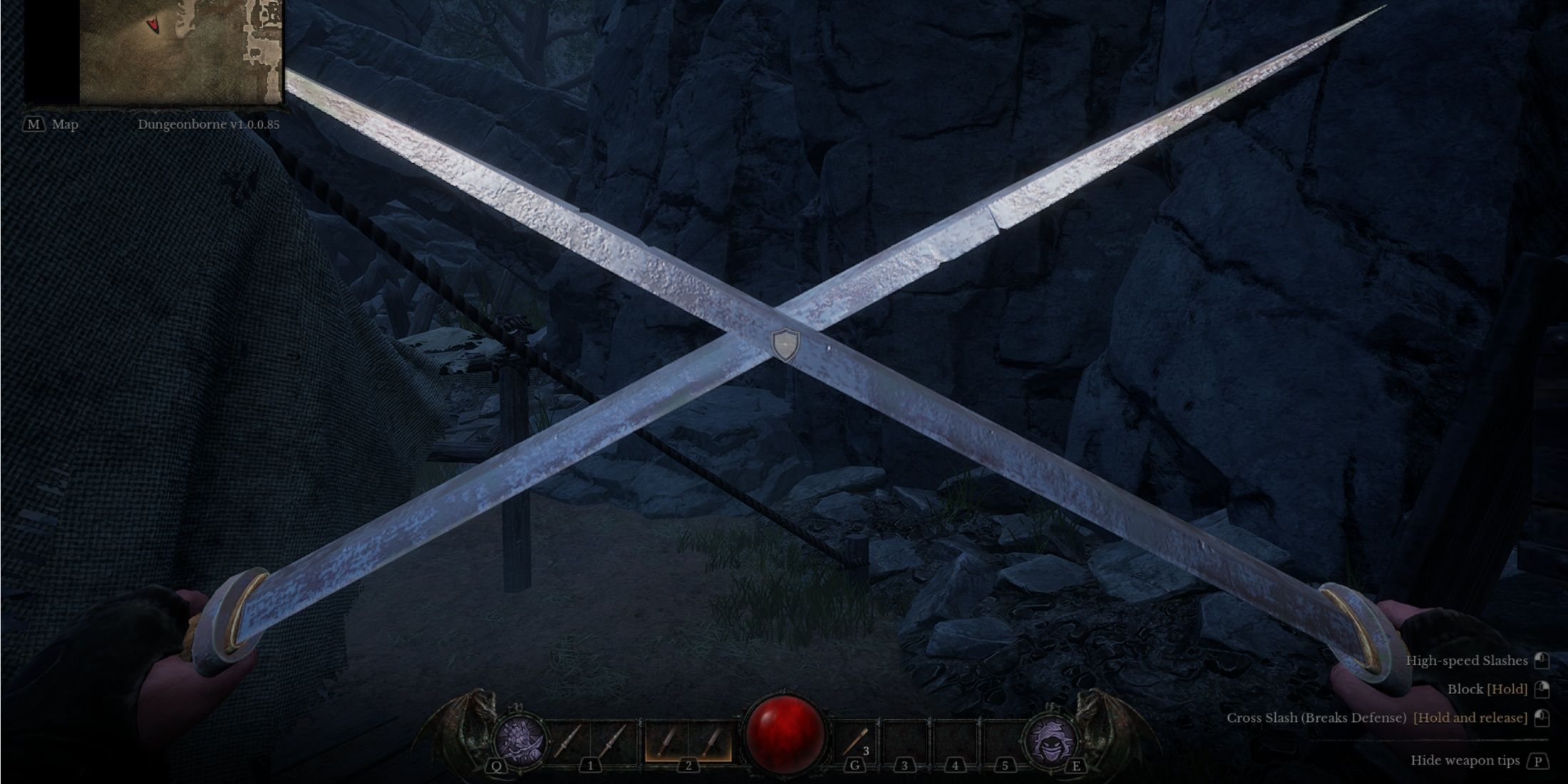 Dungeonborne dual-wielded swords