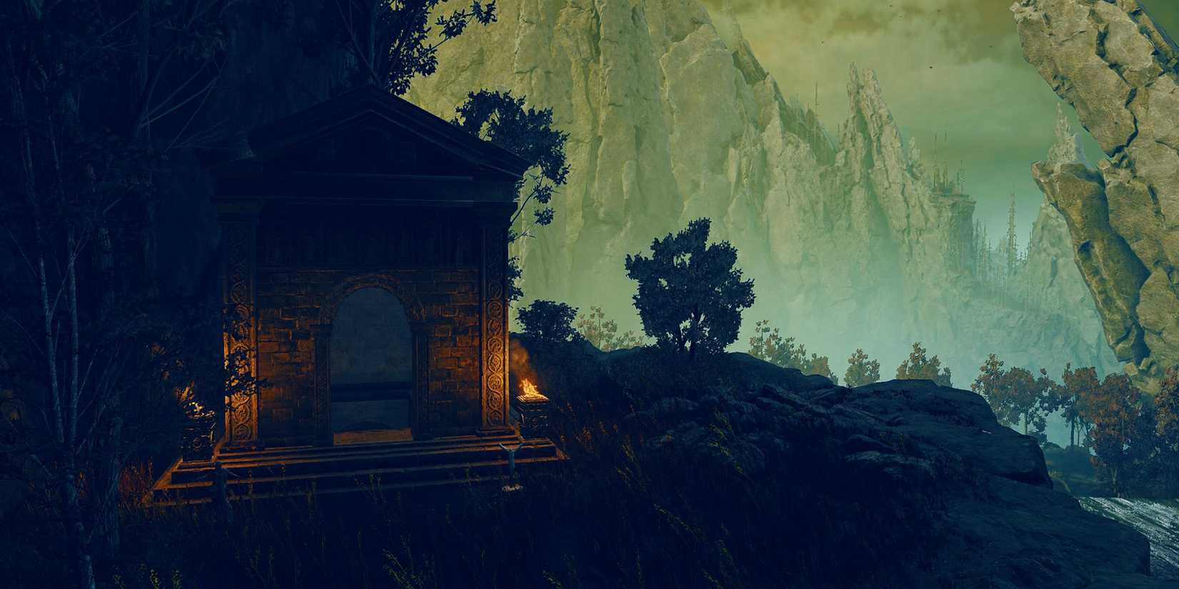 Eastern Nameless Mausoleum in Elden Ring Shadow of the Erdtree