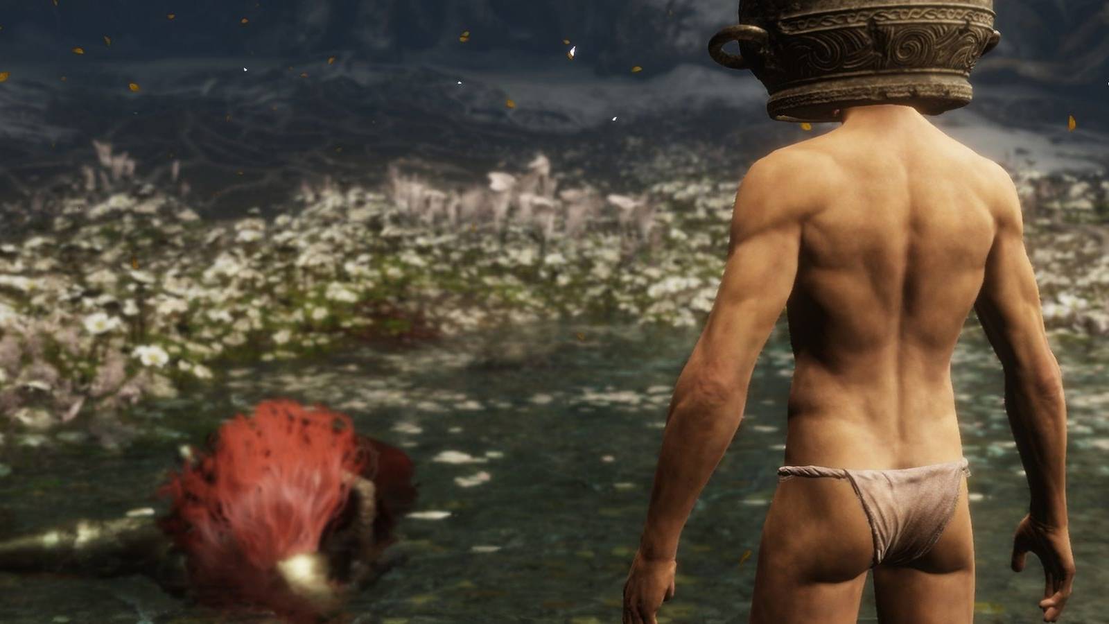 Elden Ring Let Me Solo Her Stands In Front of Malenia