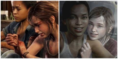 Ellie and Riley being best friends in The Last of Us: Left Behind