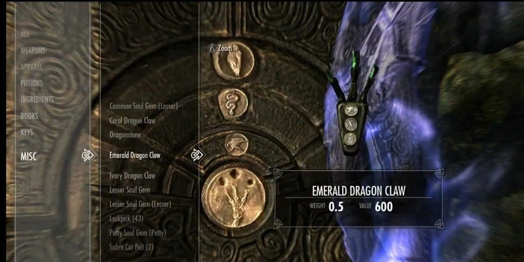 Skyrim: Every Dragon Claw & How To Find Them