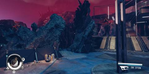 Enter Dazra crater from jinan plaza