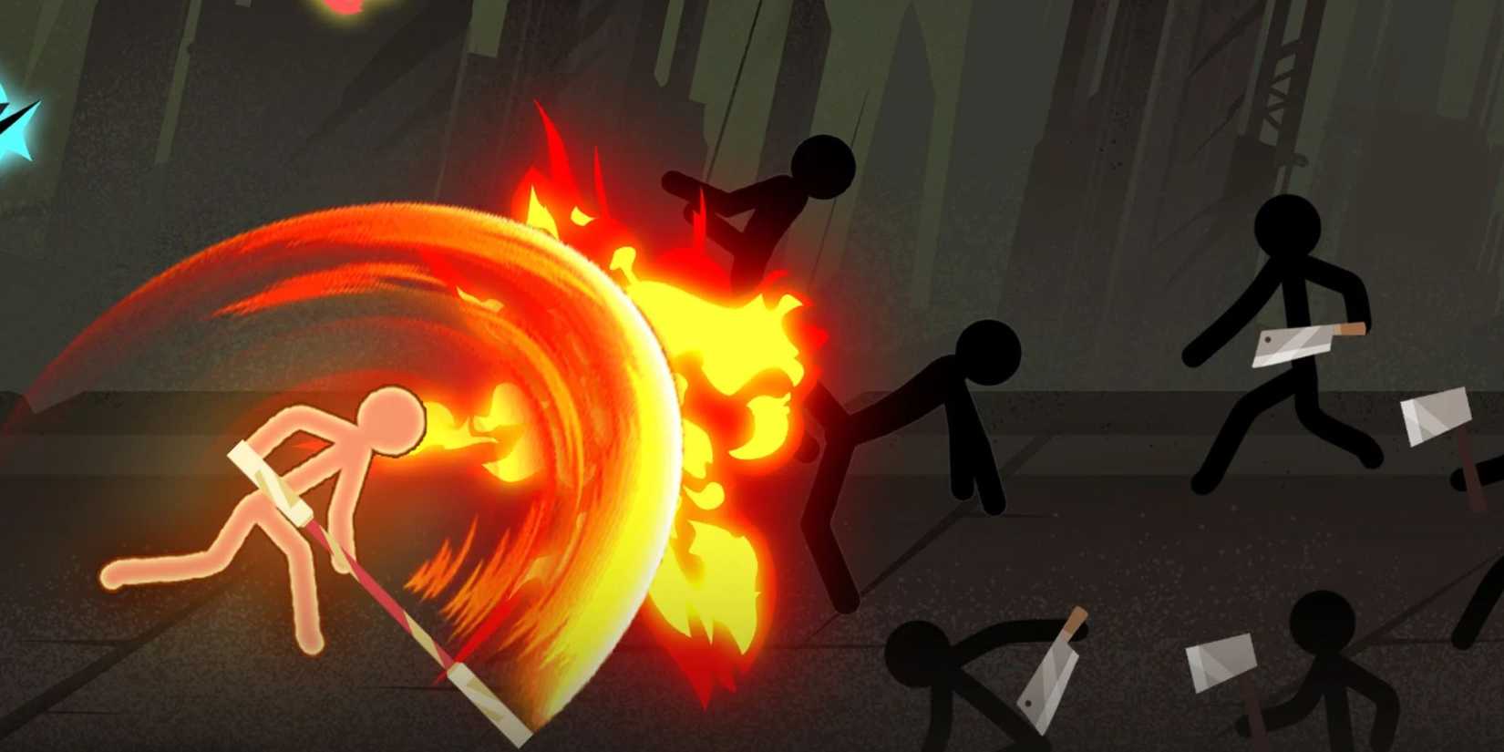 Epic Stickman characters