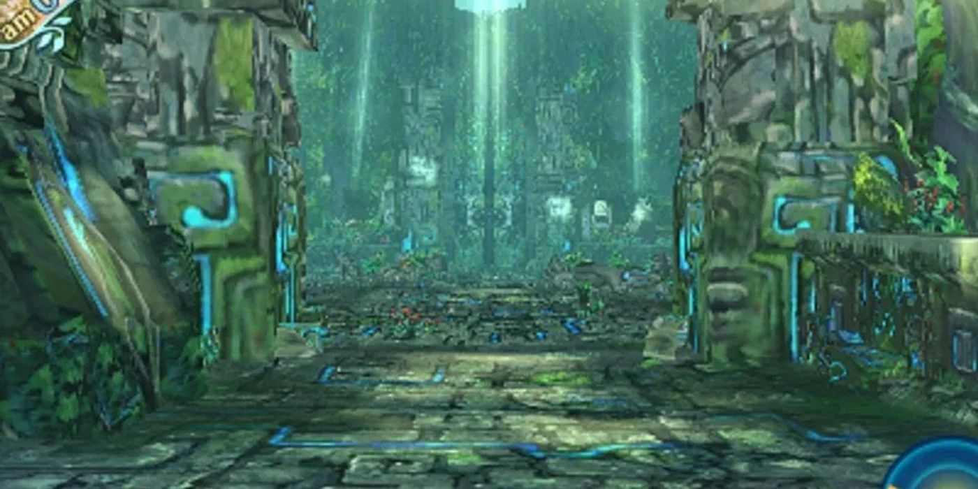 Etrian Odyssey Nexus Dungeon view