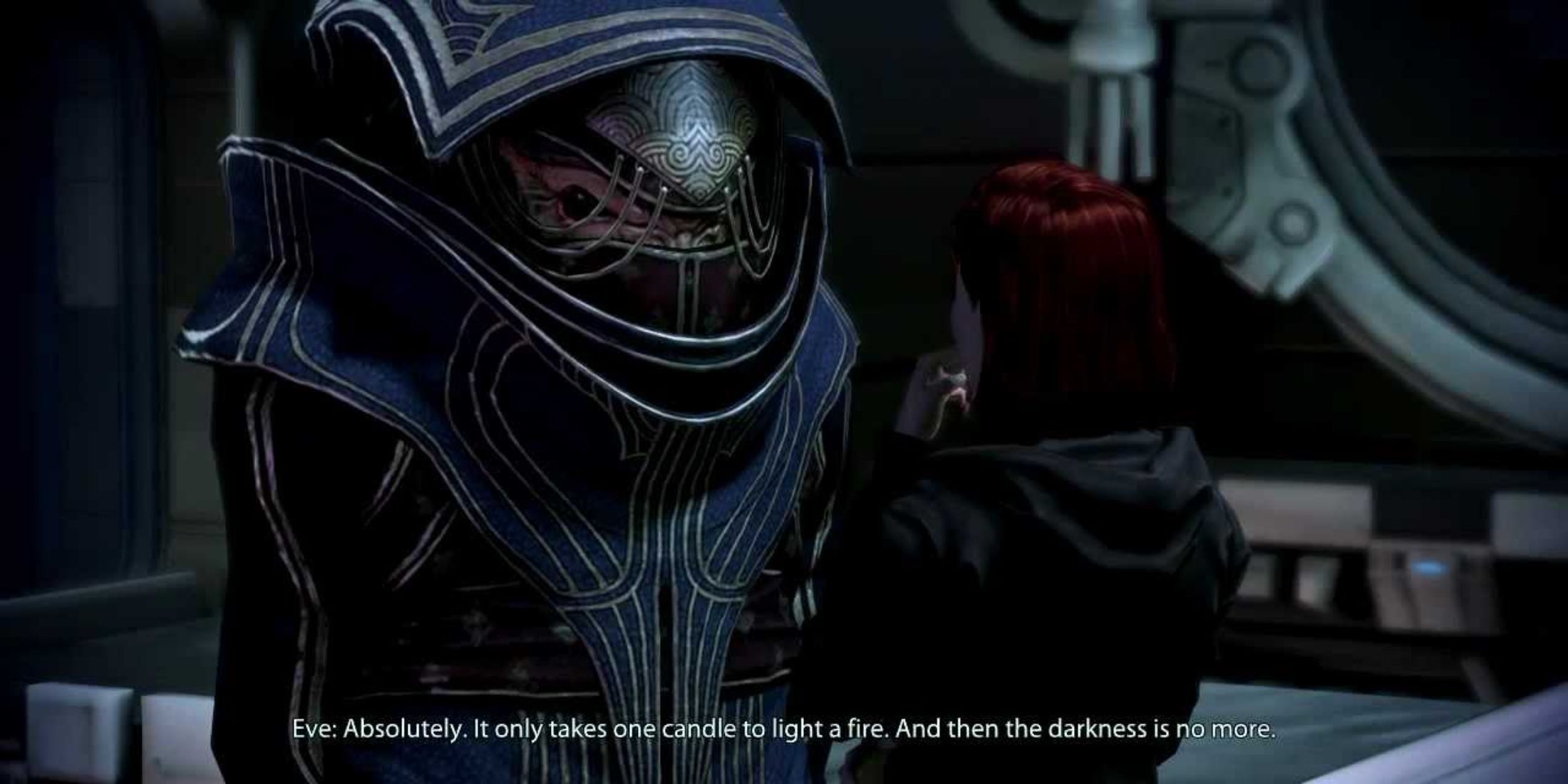 An image of Eve from the Mass Effect series