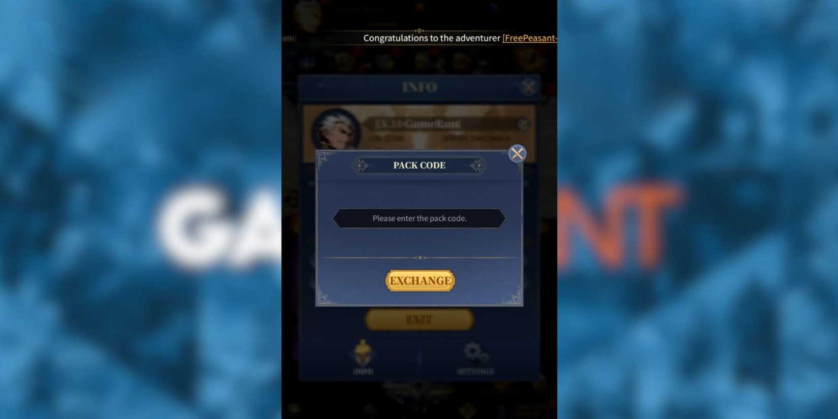 EverChest the codes tab