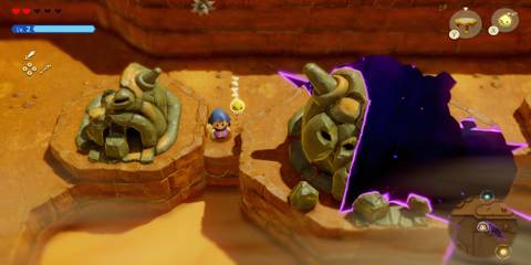 Exploring Desert Palace ruins in The Legend of Zelda Echoes of Wisdom