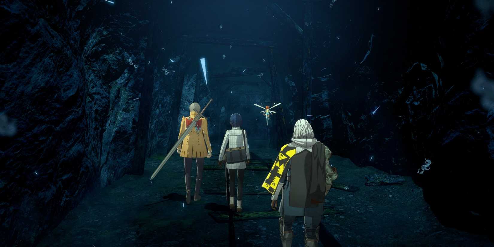 Exploring the Nord Mines dungeon in Metaphor ReFantazio