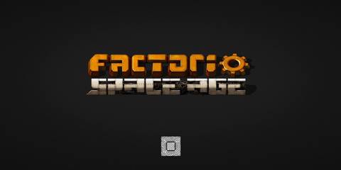 Factorio: Space Age title art