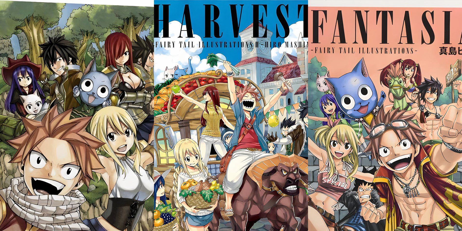 New Fairy Tail Artbook By Author Hiro Mashima Has Been Announced