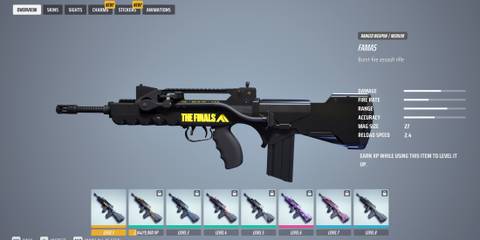 Best Medium weapons in The Finals Season 4 meta - FAMAS