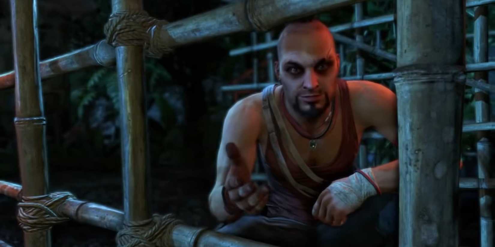 Vaas in Far Cry 3's opening sequence