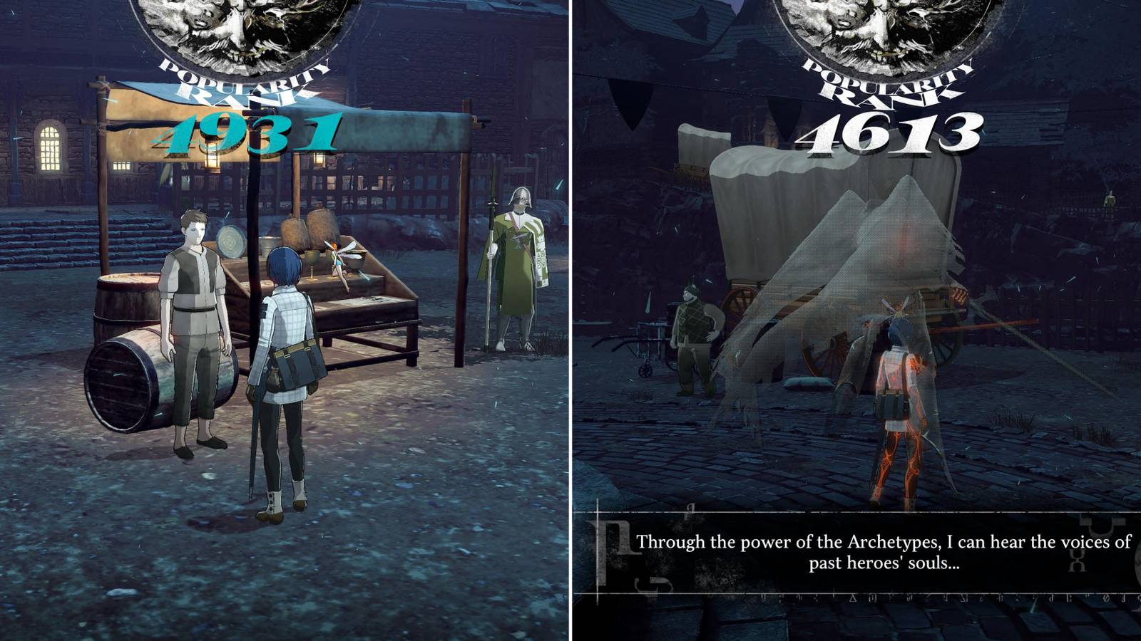 The Player Increasing Their Popularity & Checking Their Rank 