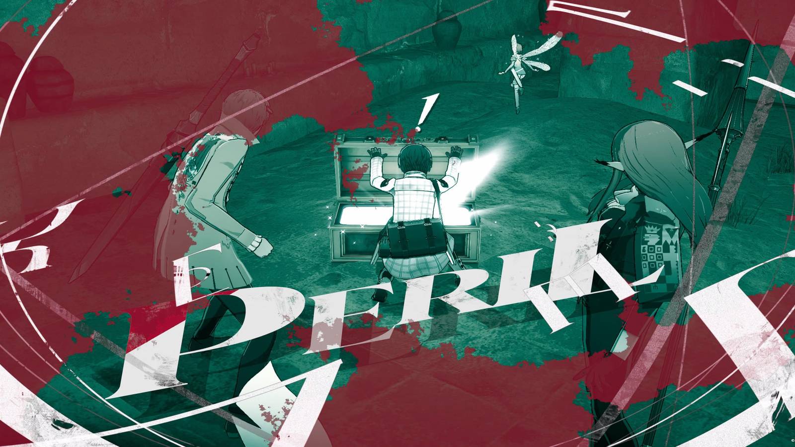 Combat Starting As The Player Opens A Chest