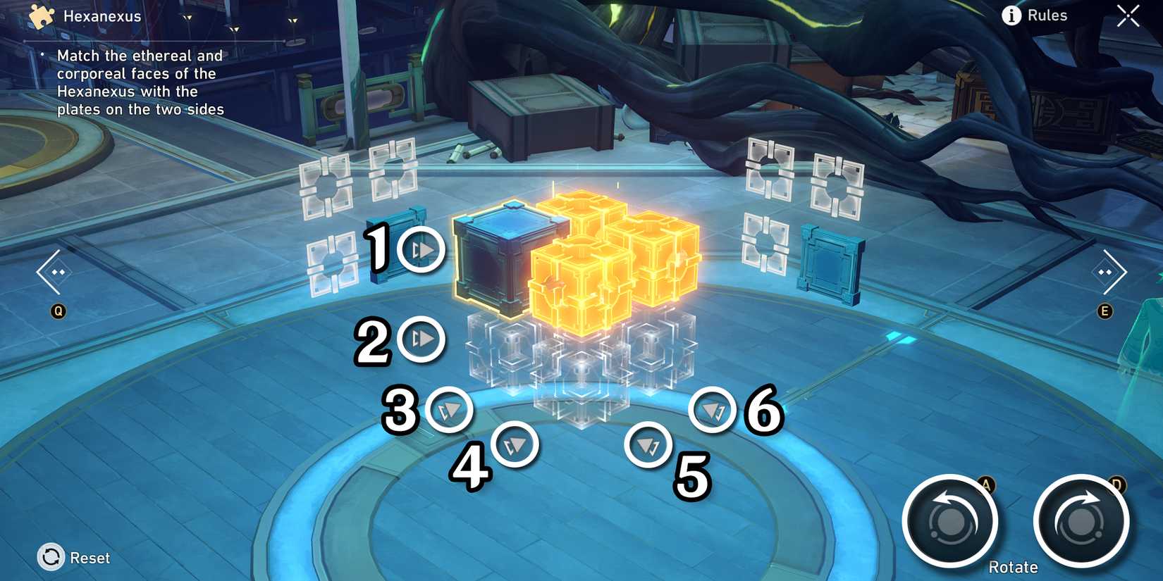 Festive Revelry Event hexanexus puzzle guide honkai star rail hsr