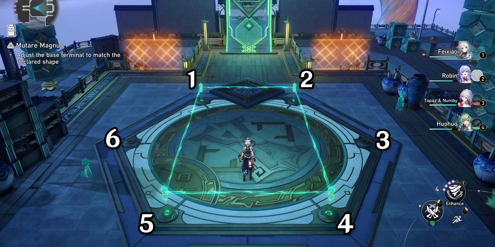 Festive Revelry Event mutare magnus puzzle guide honkai star rail hsr - 1 easy