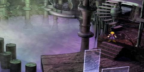 final fantasy 7 cloud entering the city of the ancients