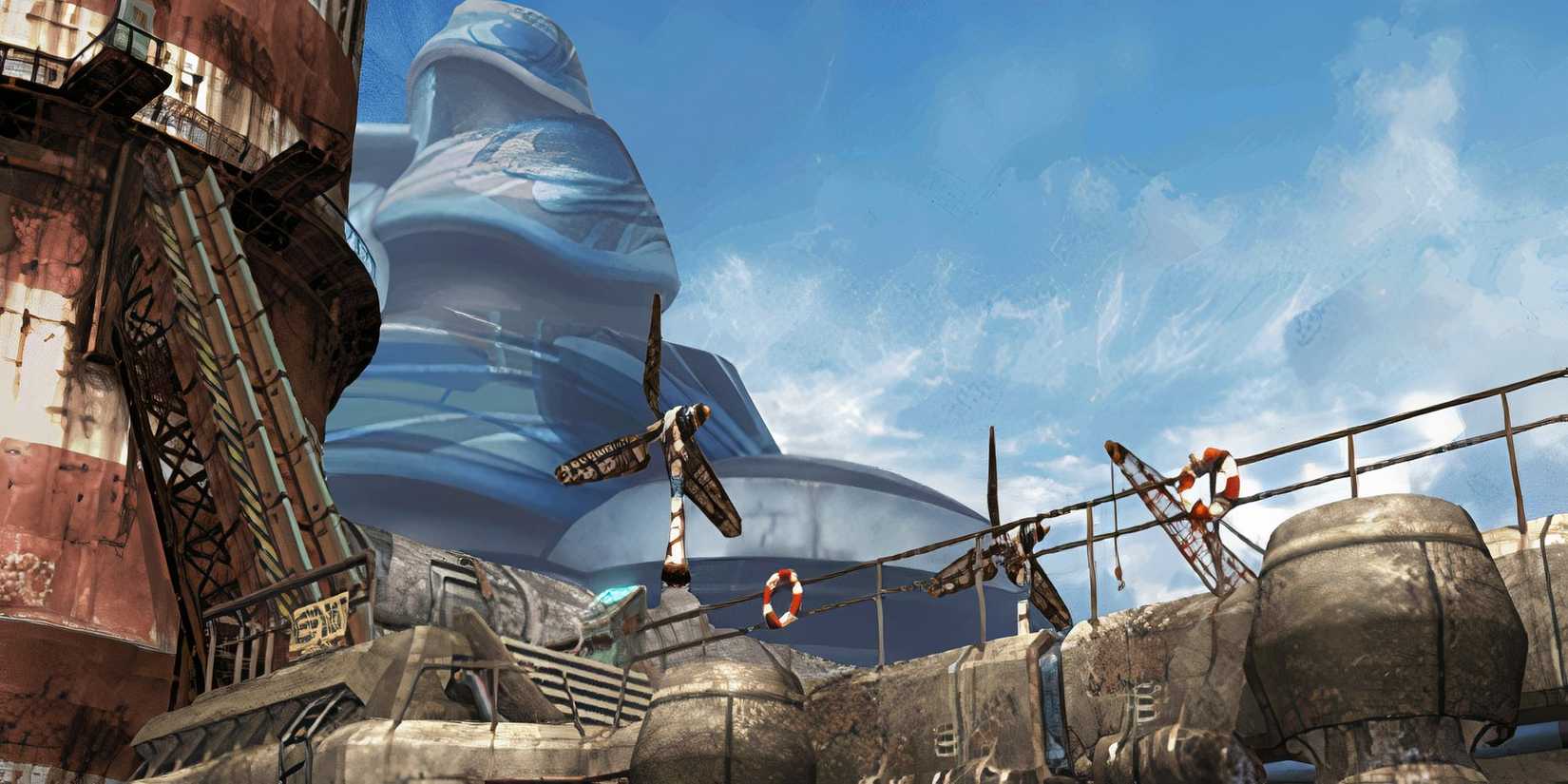 dock entrace in fisherman's horizon