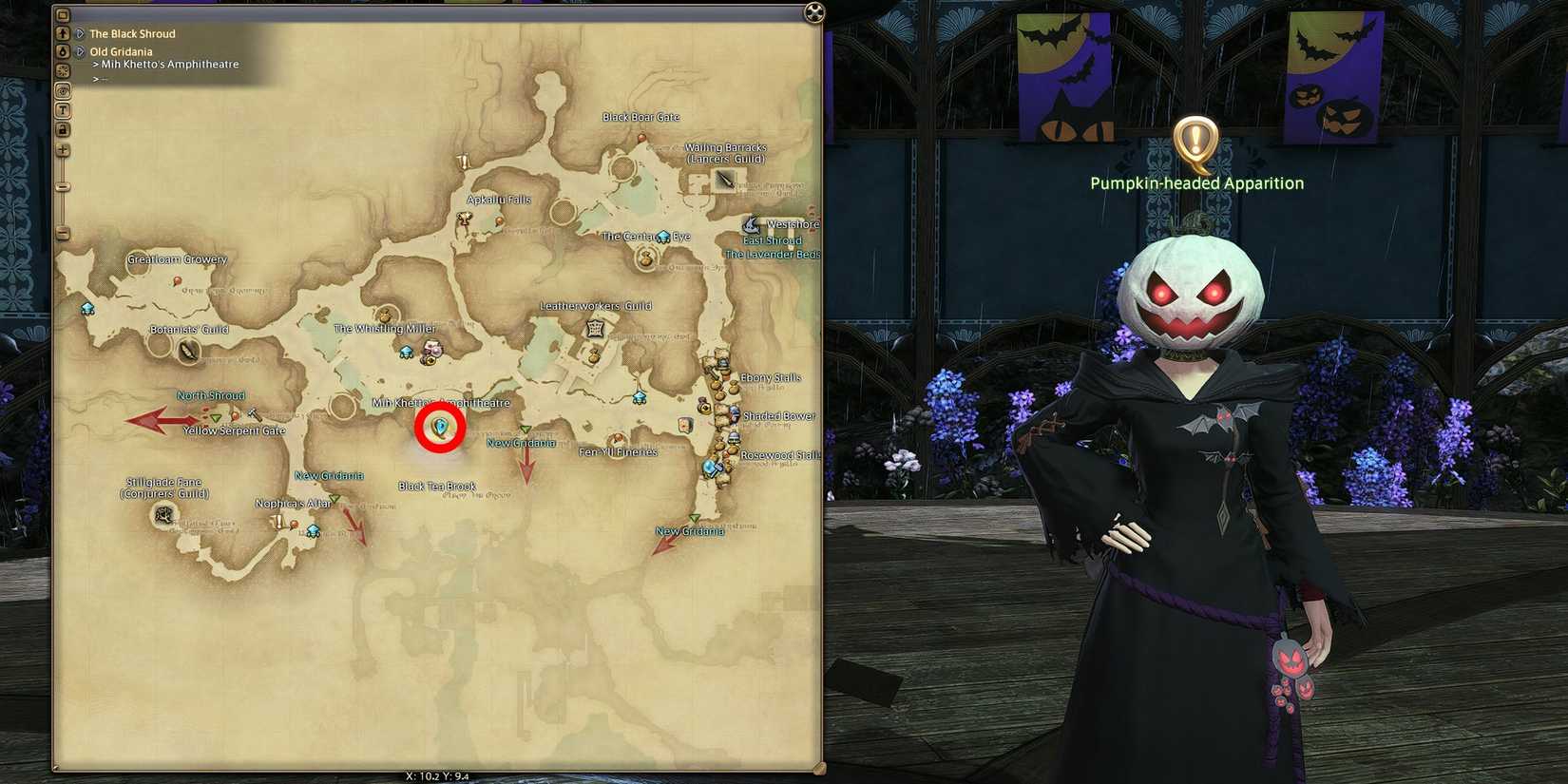 final fantasy 14 all saints wake pumpkin headed apparition