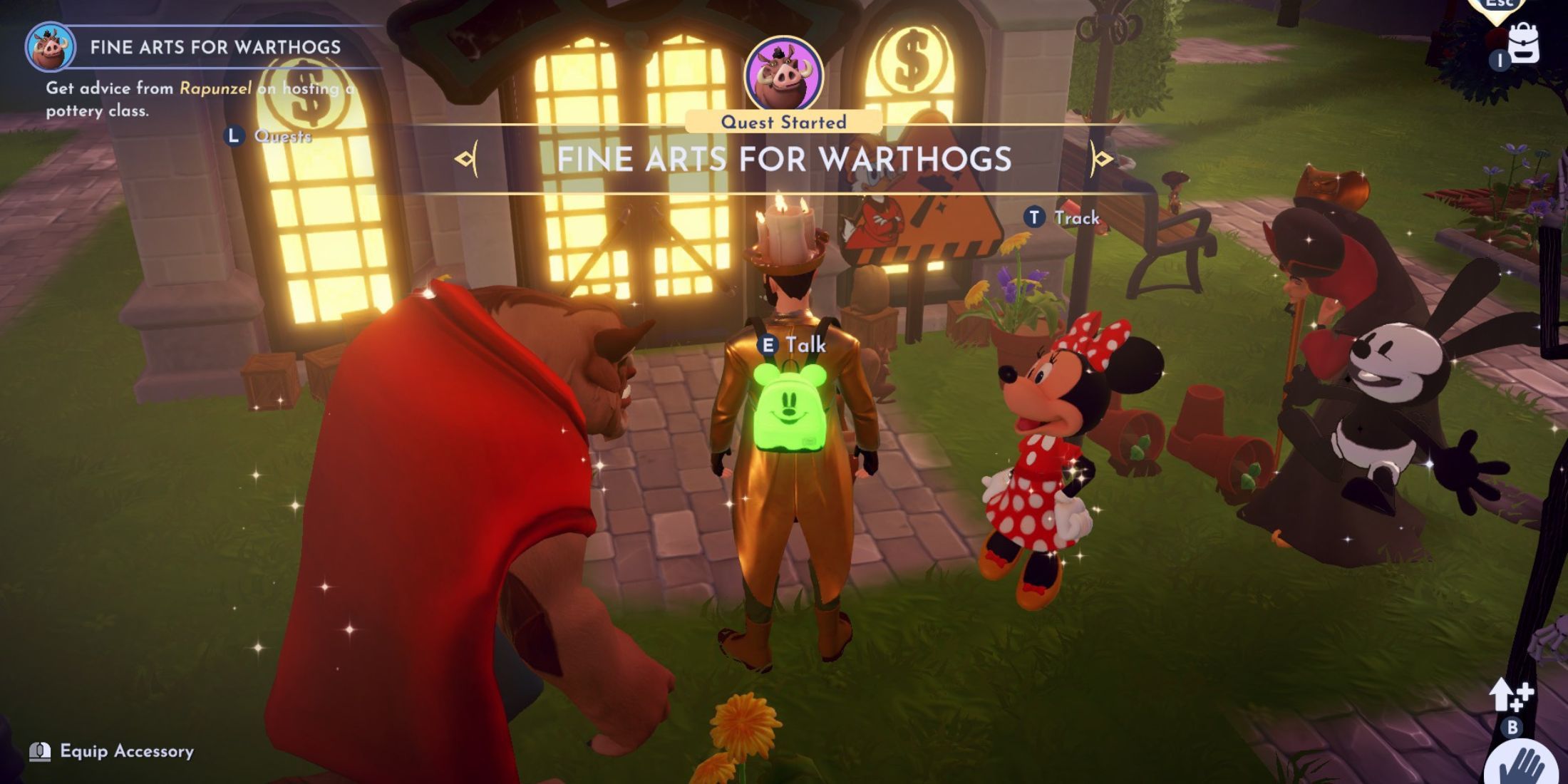 Disney Dreamlight Valley: Fine Arts for Warthogs Quest Guide