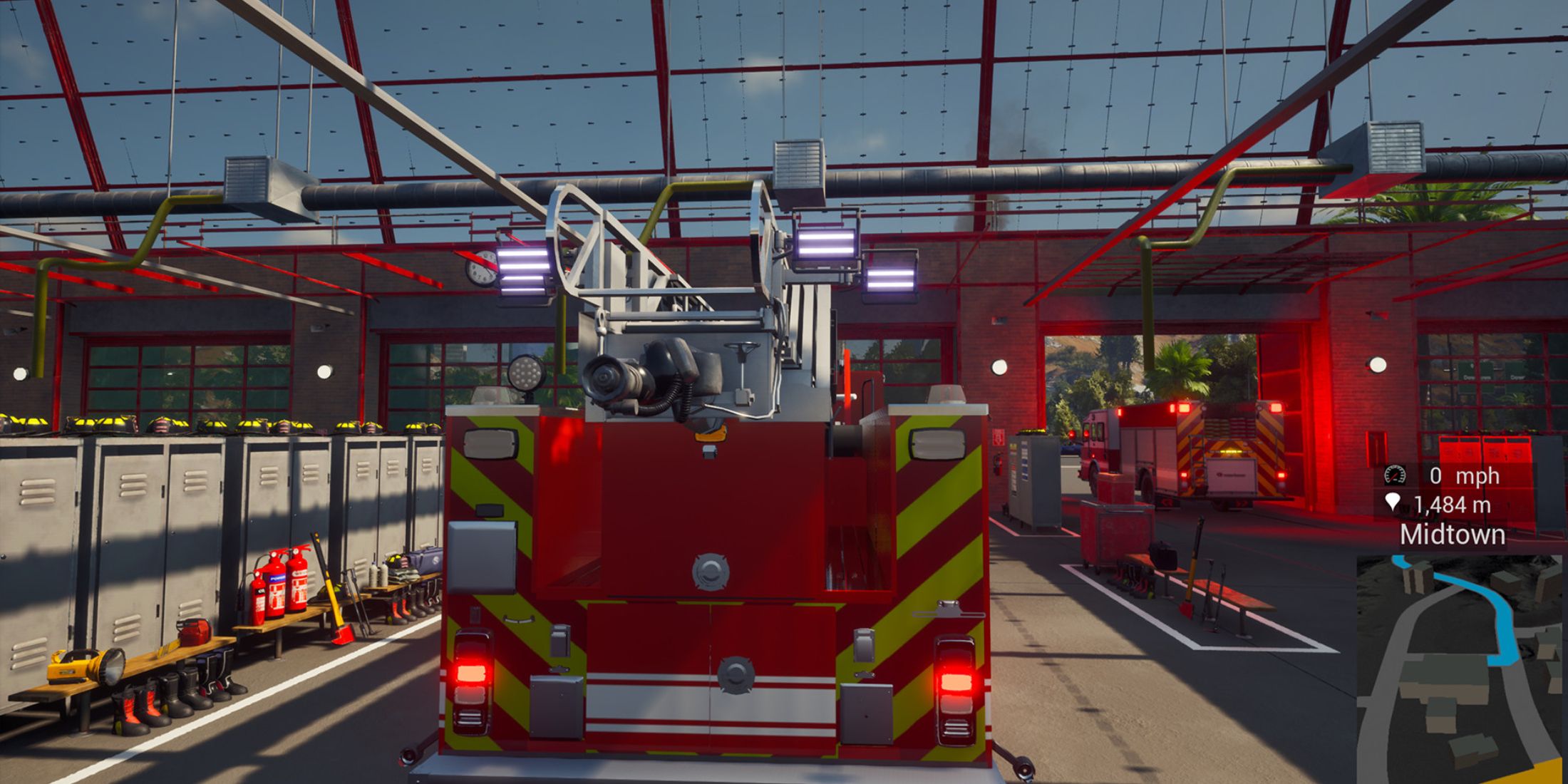 Firefighting Simulator - The Squad fire truck