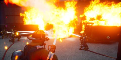 Firefighting Simulator - The Squad hose