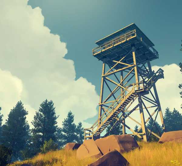 Firewatch Ritual Game Scene Best Narrative Games With Stunning Visuals