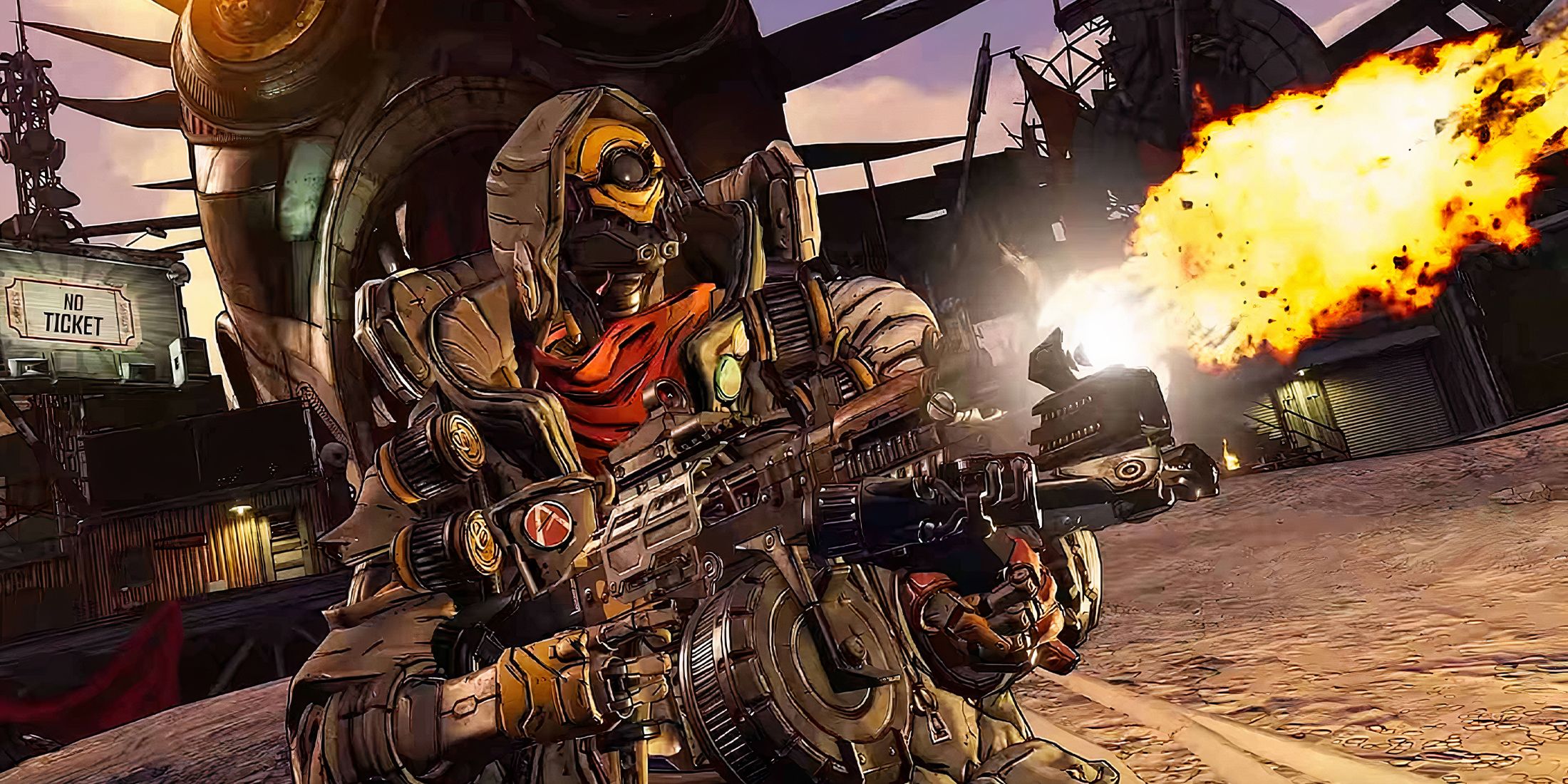 FL4K The Beastmaster firing a weapon in Borderlands 3