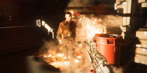 Flame Thrower in Alien Isolation