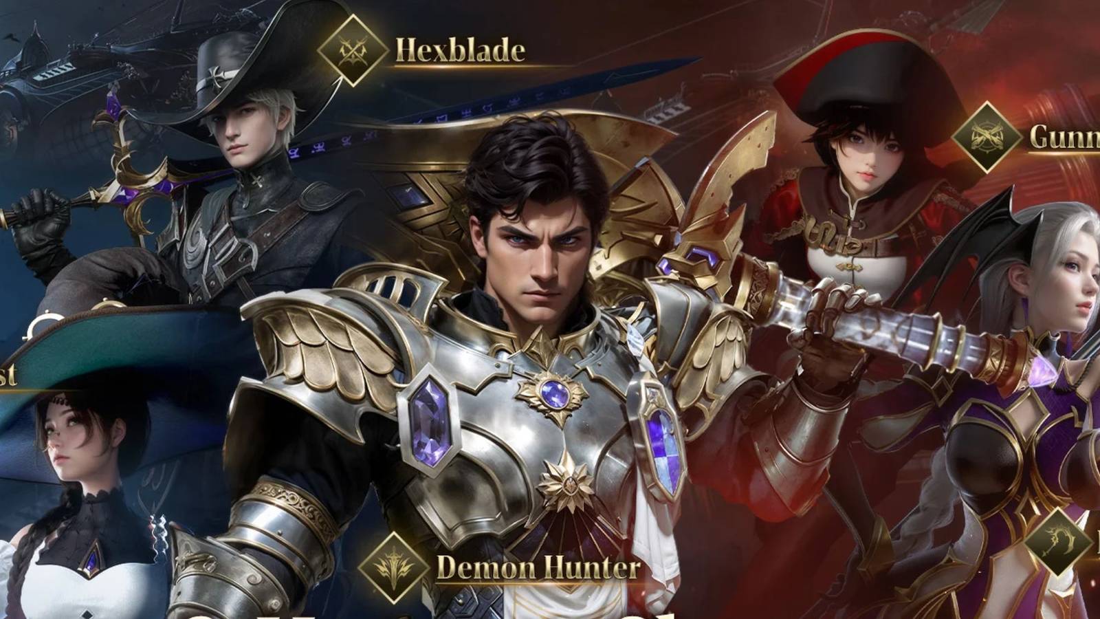 Forsaken World 2 characters