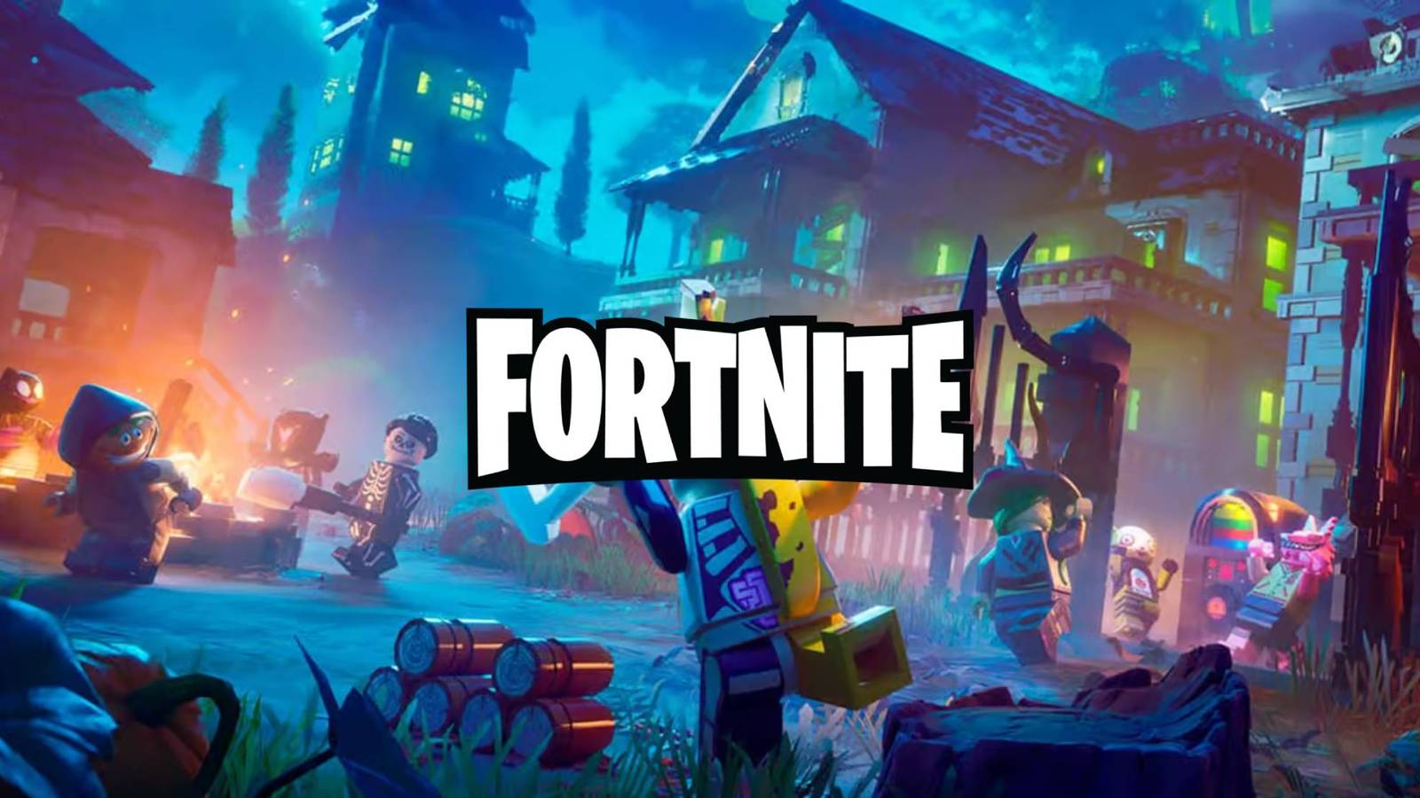 fortnite fortnitemares lego key art