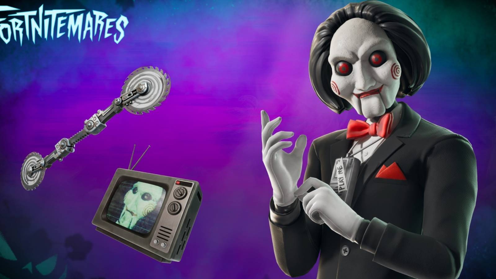 fortnitemares 2024 saw skin fortnite