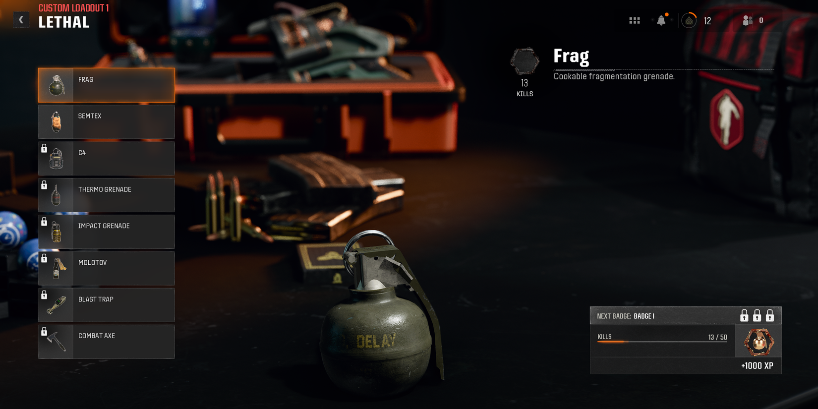 frag grenade in bo6
