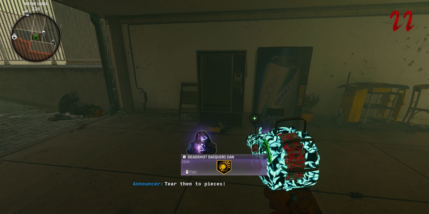 free perk from punching the vending machine