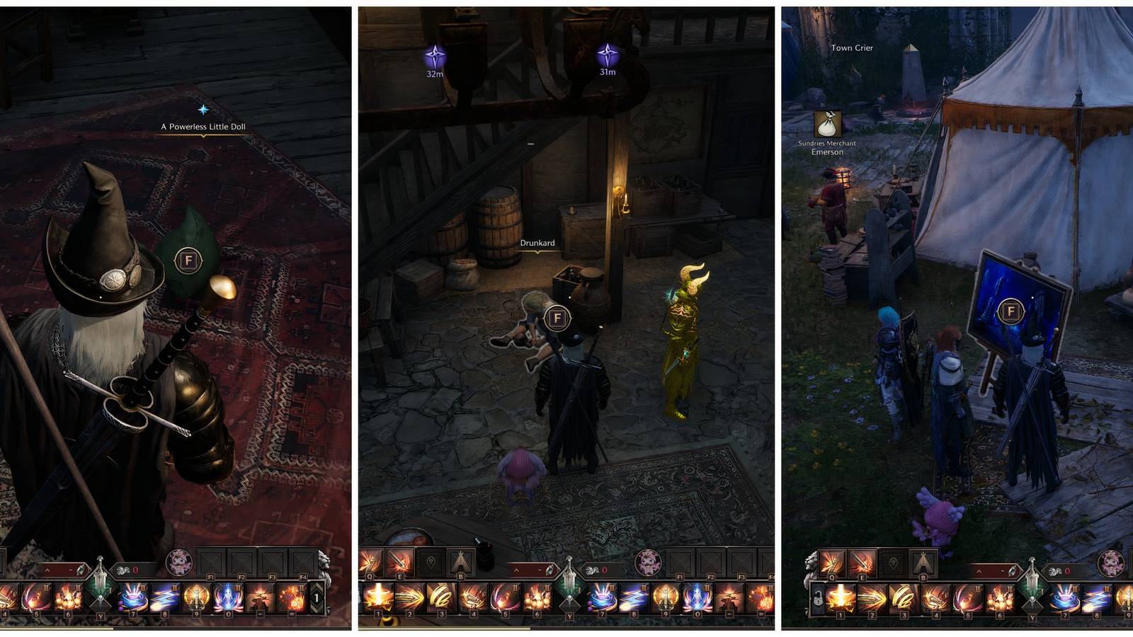 Throne and Liberty - Amitoi, Inn Owner, and Painting