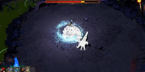 Fuelled Berserk being used with Frost Blades in Wizard of Legend 2