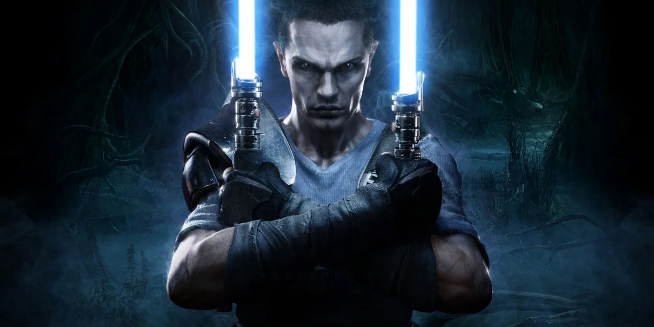 Galen Marek Holding Two Lightsabers-1