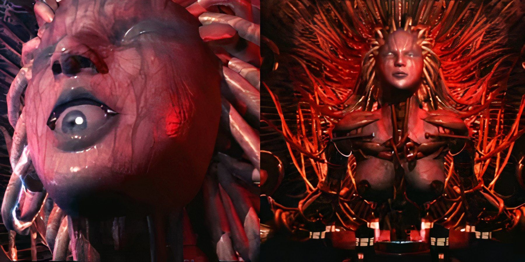 Galerians Ash Dorothy two images one close up oine zoomed out