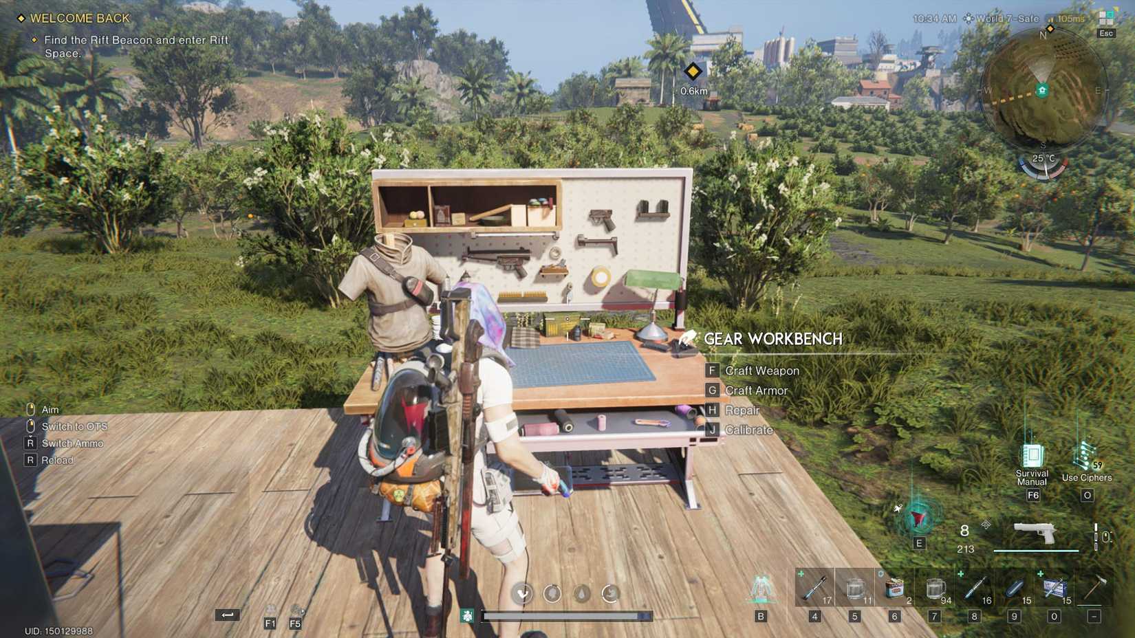 Gear Workbench Once Human