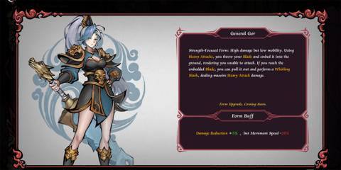 General Gor, forms in realm of ink