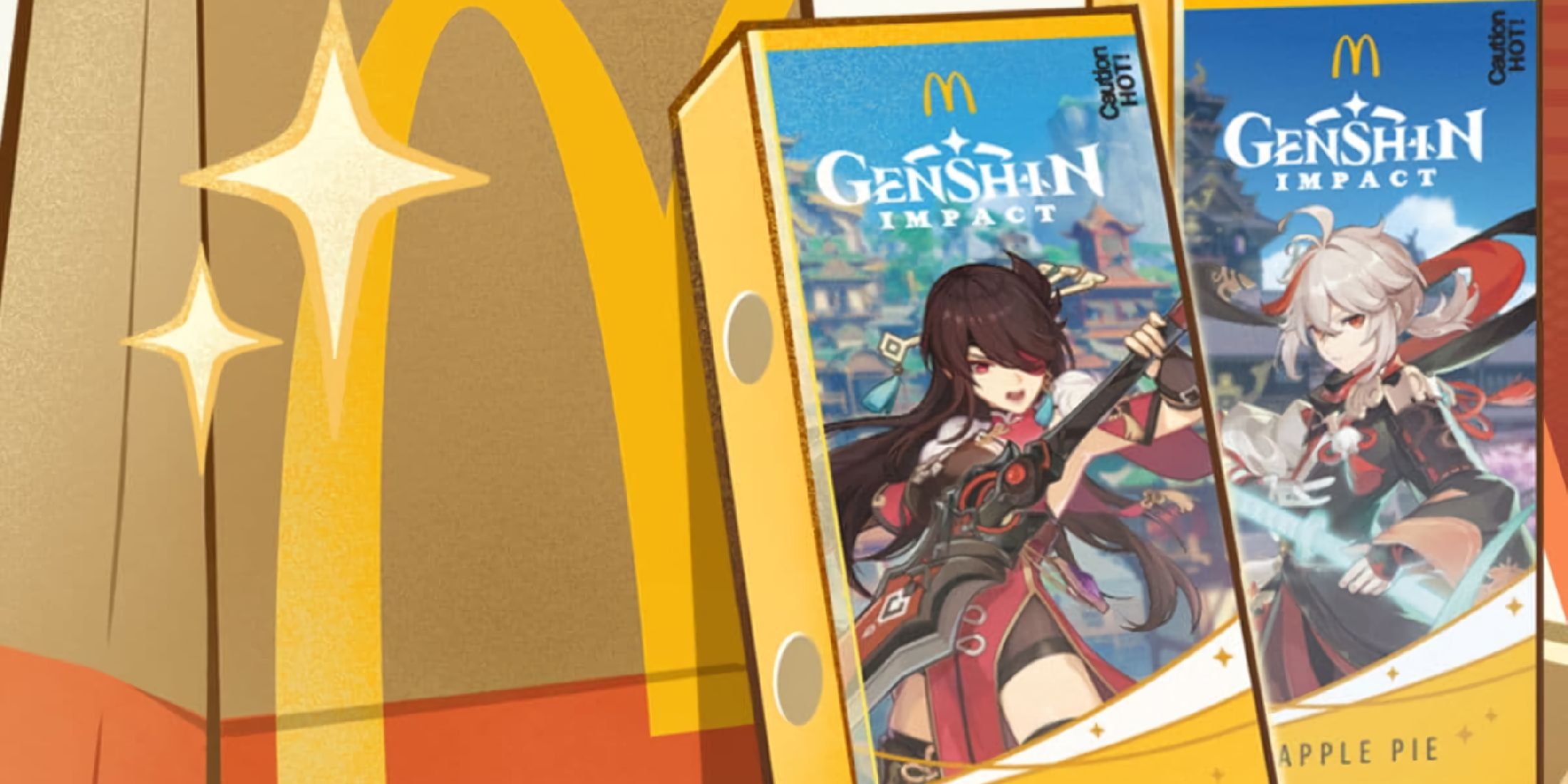 Fan de Genshin Impact recibe mercadería increíble de un amigo que trabaja en McDonald's