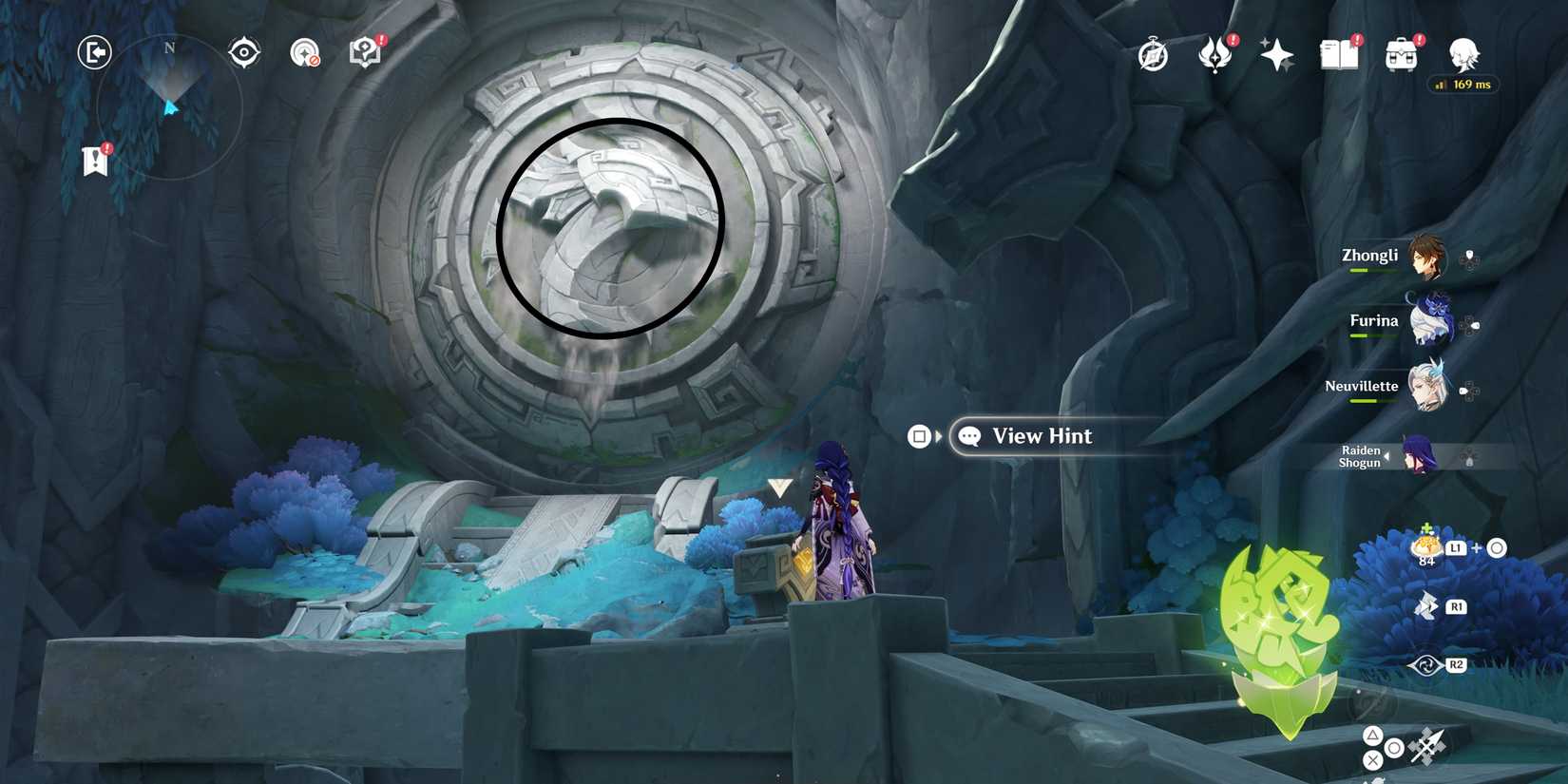 Genshin Impact Rotate The Device To Complete The Image and open the path the rainbow destined to burn 2